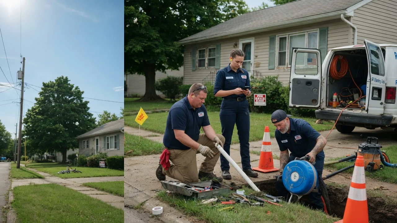 Sewer Line Repair in Williamsfield, IL near me